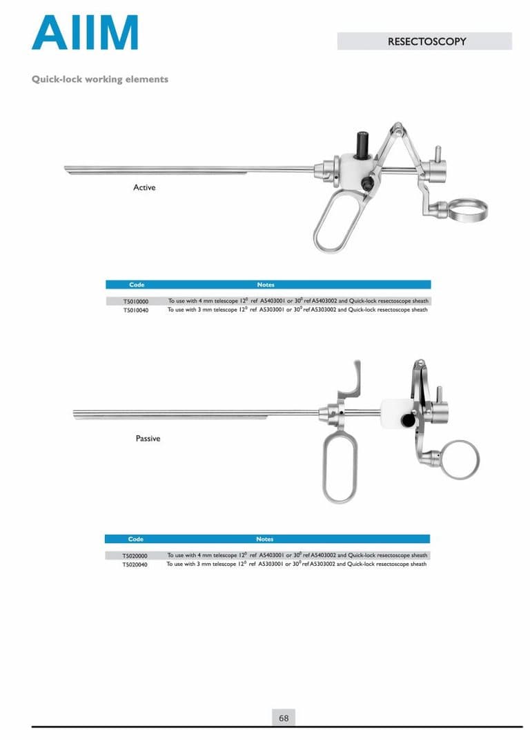 Resectoscopy catalog cover
