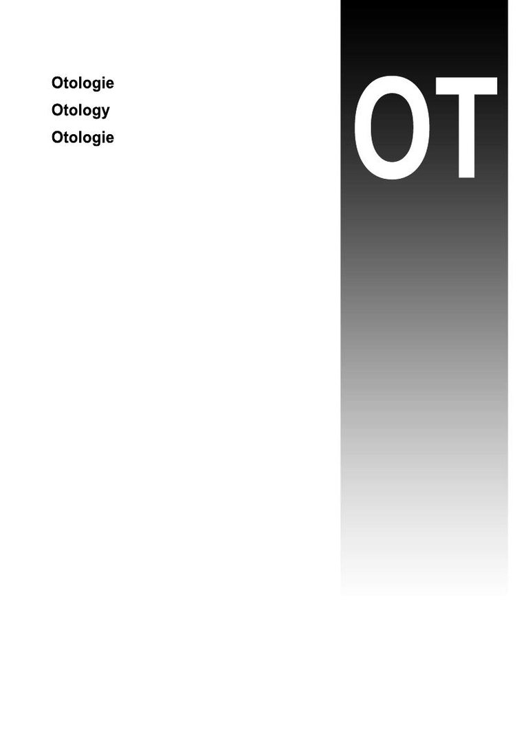 Otology catalog cover