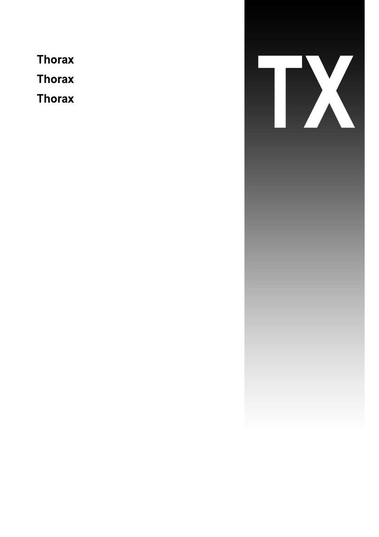 Thoracic Surgery catalog cover