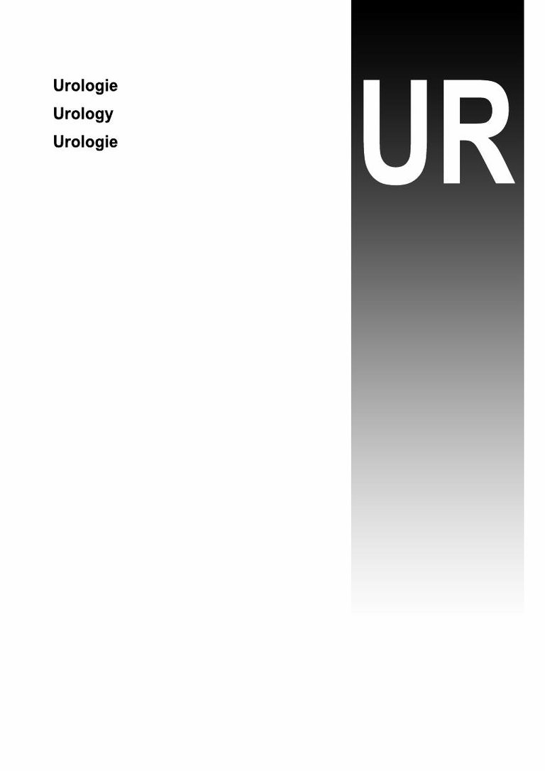 Urology - A catalog cover