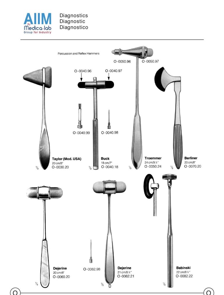 Marteaux à Percussion et Réflexes